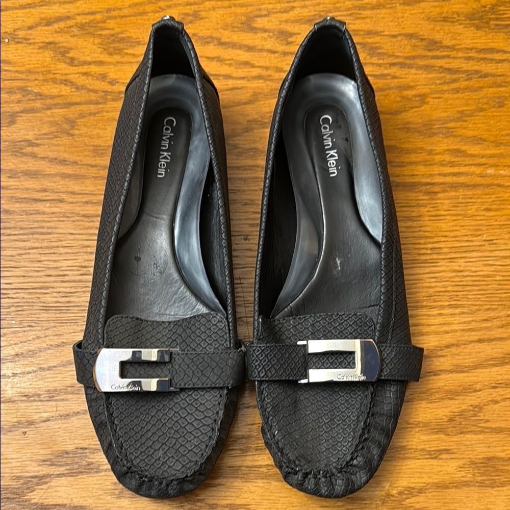Calvin Klein Black Women's Loafers